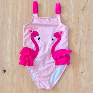 Gymboree Pink Flamingo Swimsuit 💕